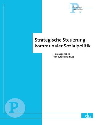cover image of Strategische Steuerung kommunaler Sozialpolitik